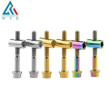 Titanium fietszadelpenschroef