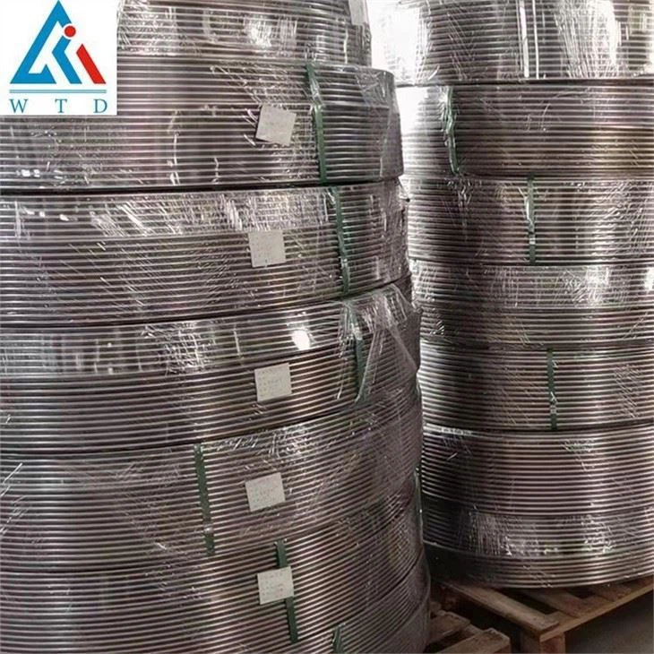 Grade 2 titanium pipe coil