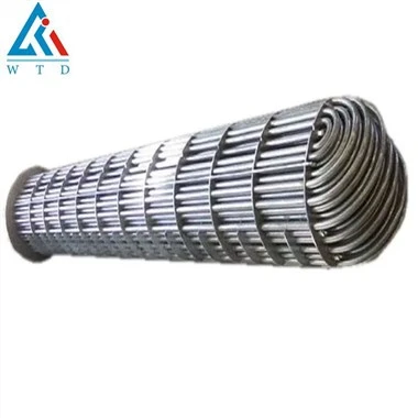 Titanium U-buis warmtewisselaar