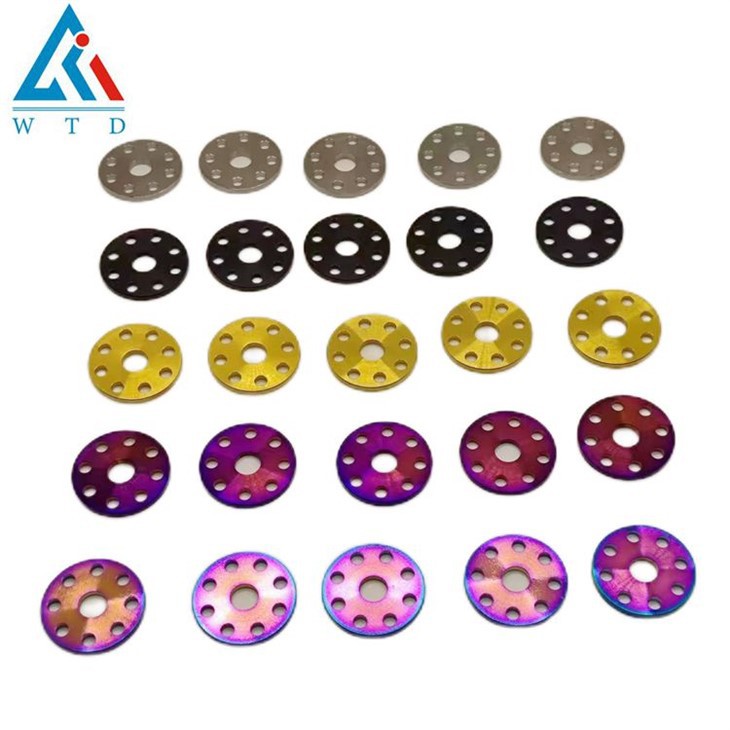 M6 titanium 8 holes washers